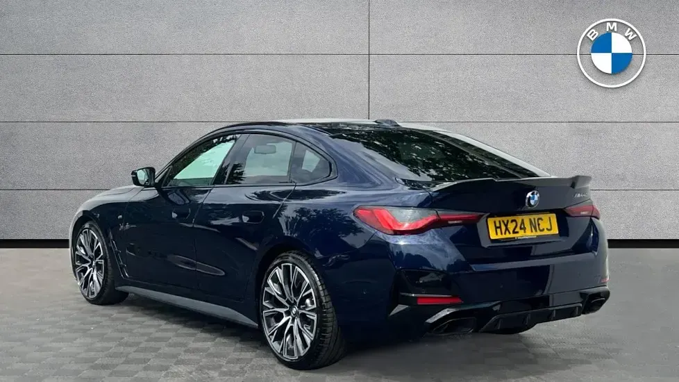 Used BMW M440 M Sport 369 HP (271 kW) 2024 Blue Sedan