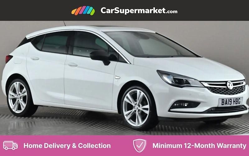 White Used 2019 Vauxhall Astra SRi Hatchback | £9,697 (Fair price) - Image 1/4