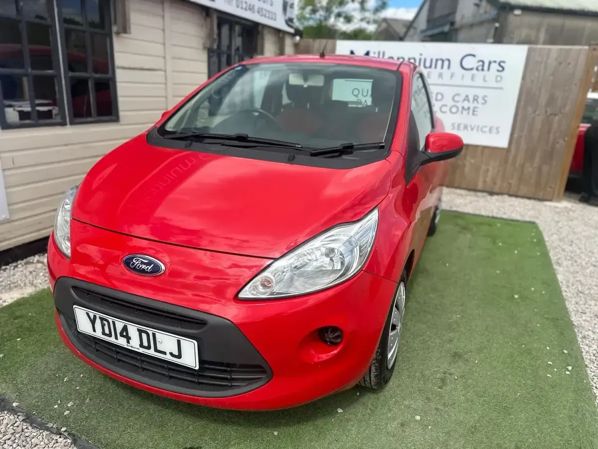 Used Ford Ka S 69 HP (50 kW) 2014 Red Hatchback