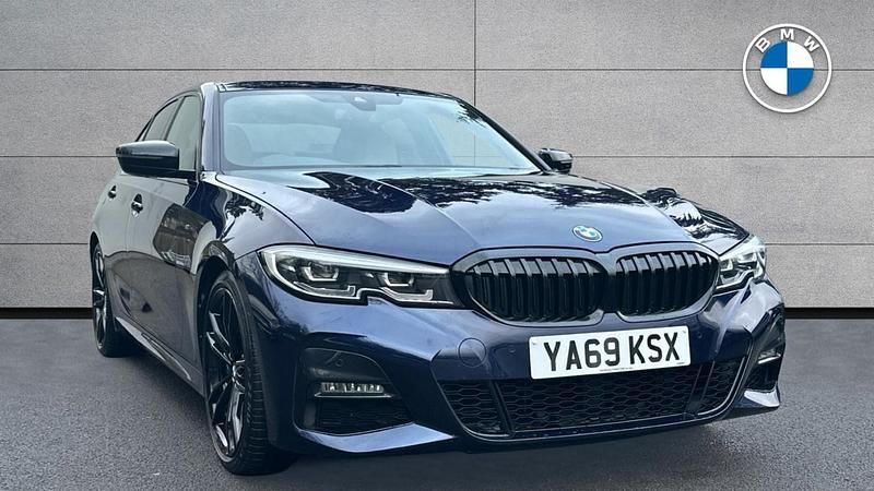 Used BMW 330 M Sport 254 HP (186 kW) 2019 Blue Sedan