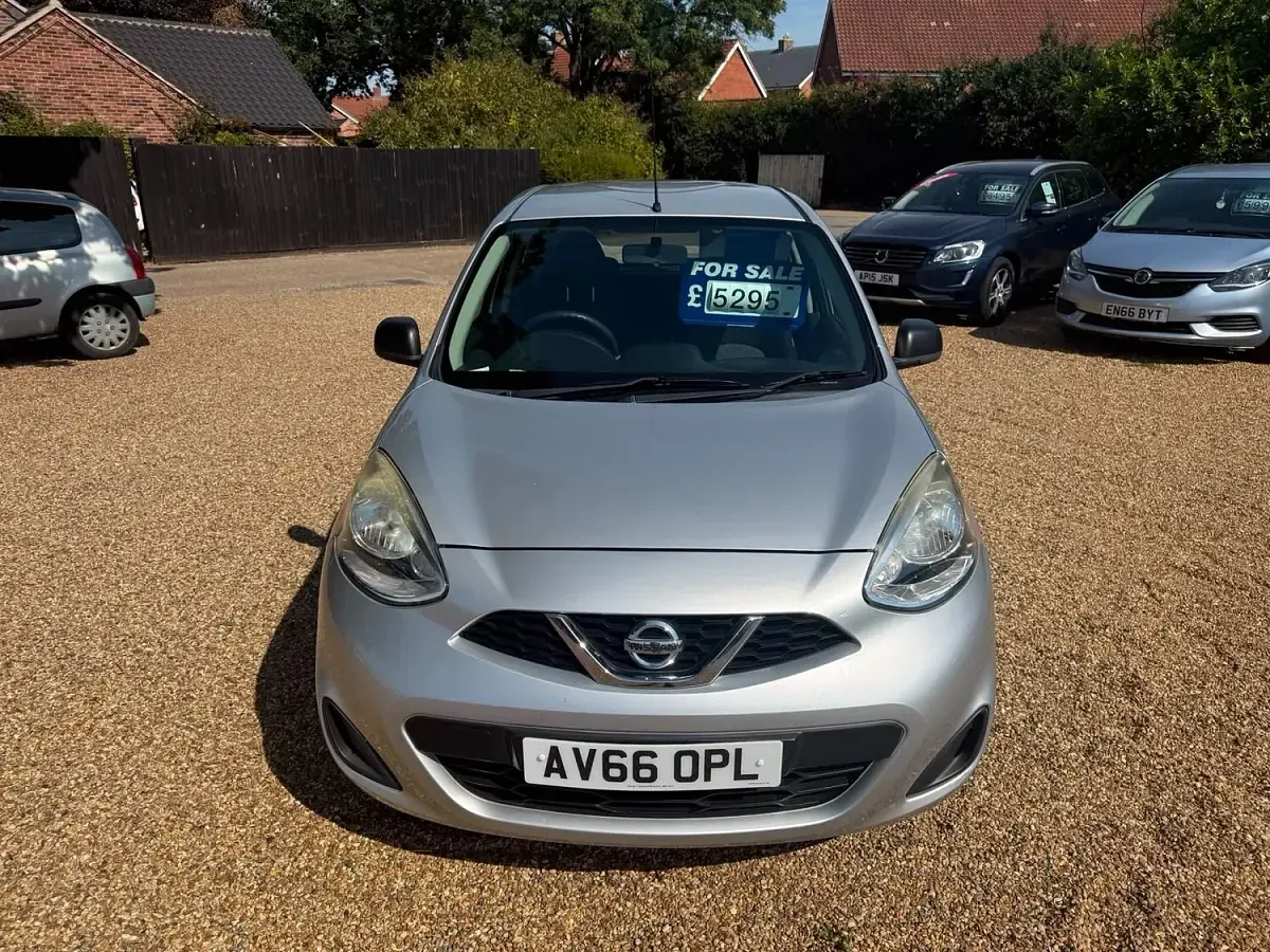 Used Nissan Micra 80 HP (58 kW) 2016 Silver Hatchback