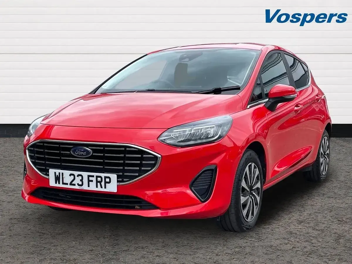 Second-hand Ford Fiesta Titanium 2023 Roșu Hatchback