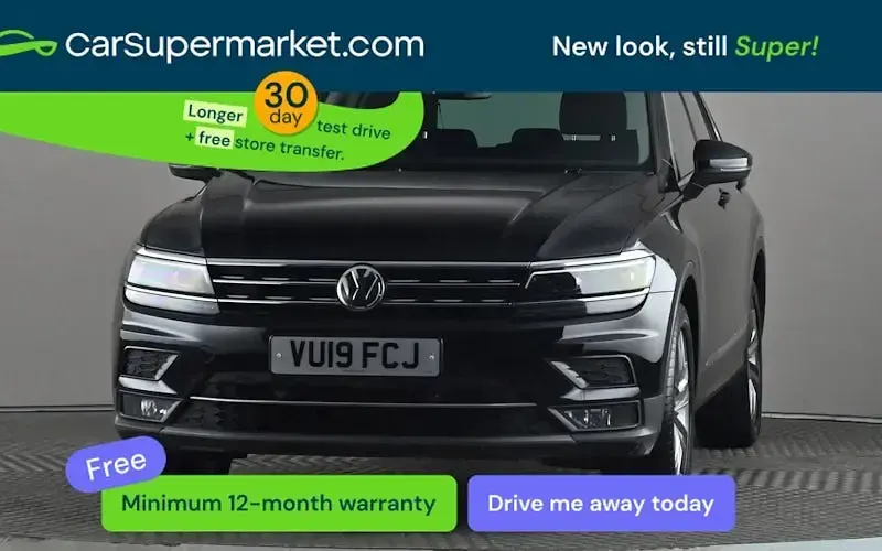 Używany VW Tiguan SEL 150 KM (110 kW) 2019 Czarny SUV