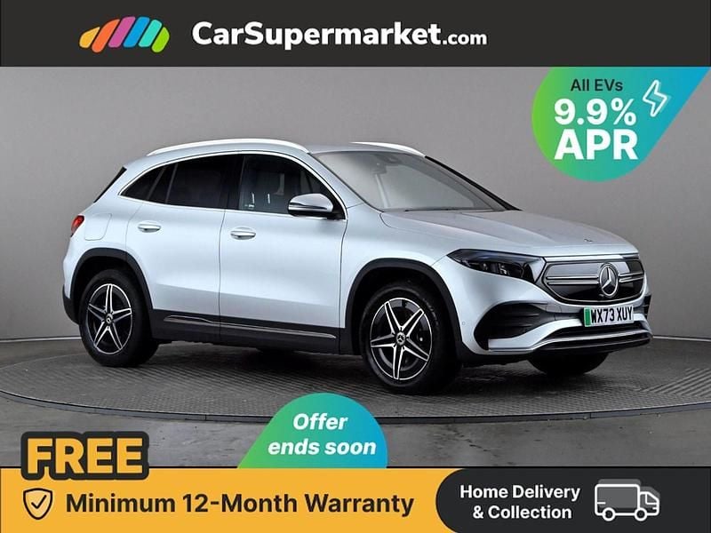 Silver Used 2023 Mercedes EQA350 AMG line SUV | £23,197 (A bit pricey) - Image 1/3