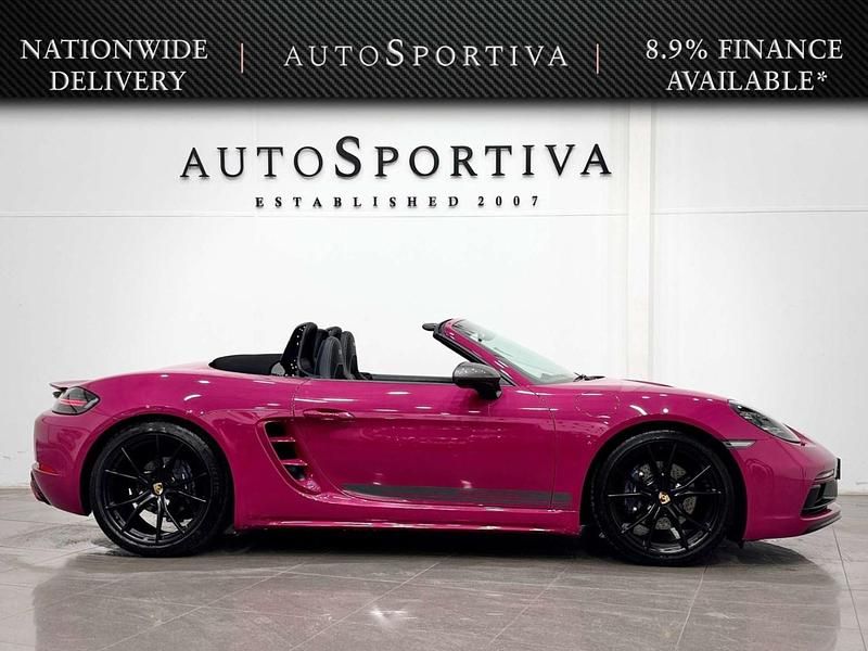 Used Porsche Boxster 2023 Pink Cabriolet