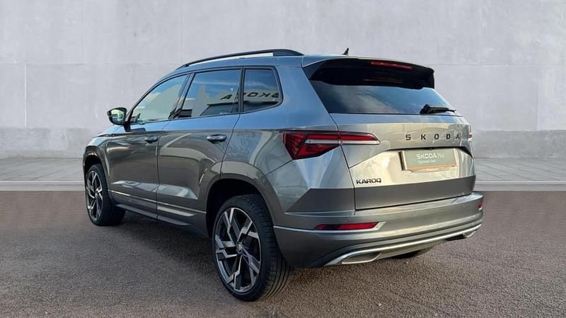Used Skoda Karoq SportLine 150 HP (110 kW) 2024 Grey SUV