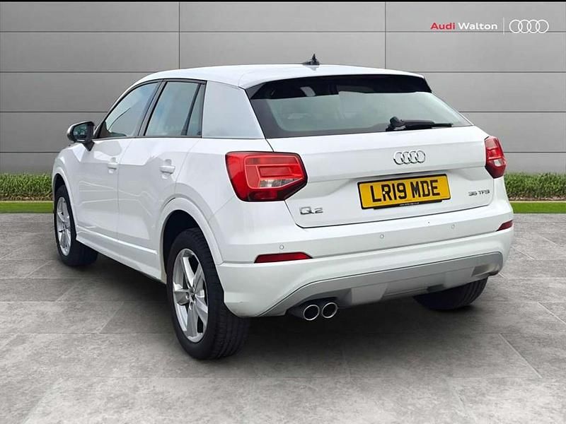 Used Audi Q2 Sport 150 HP (110 kW) 2019 Ibis white, solid SUV