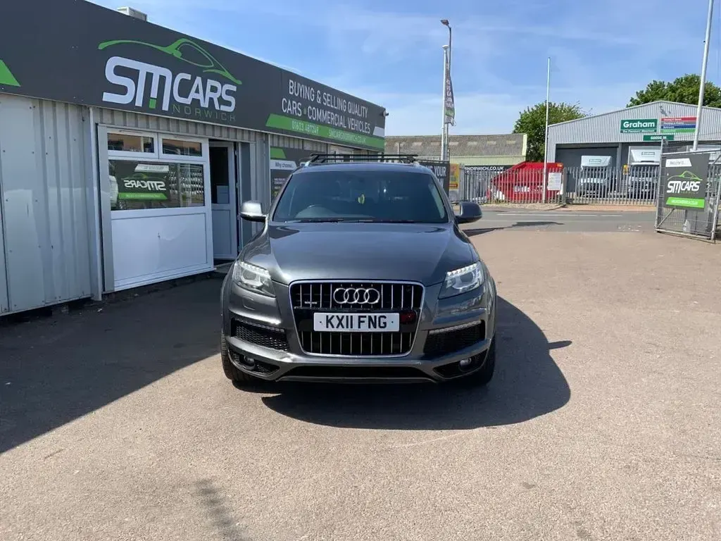 Used Audi Q7 S-Line 245 HP (180 kW) 2011 Grey SUV