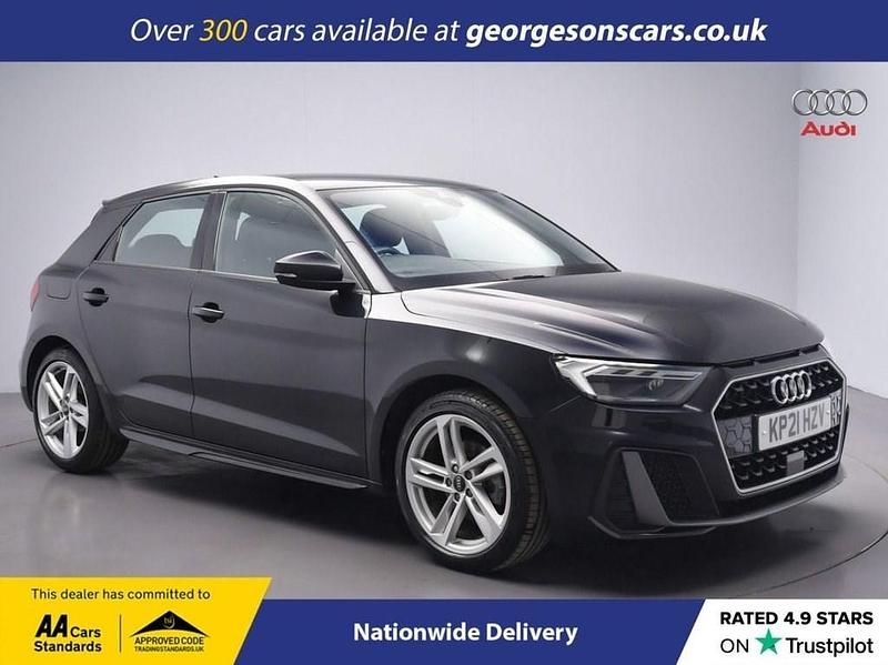 Black Used 2021 Audi A1 Sportback S-Line Hatchback | £18,400 (Good price) - Image 1/4
