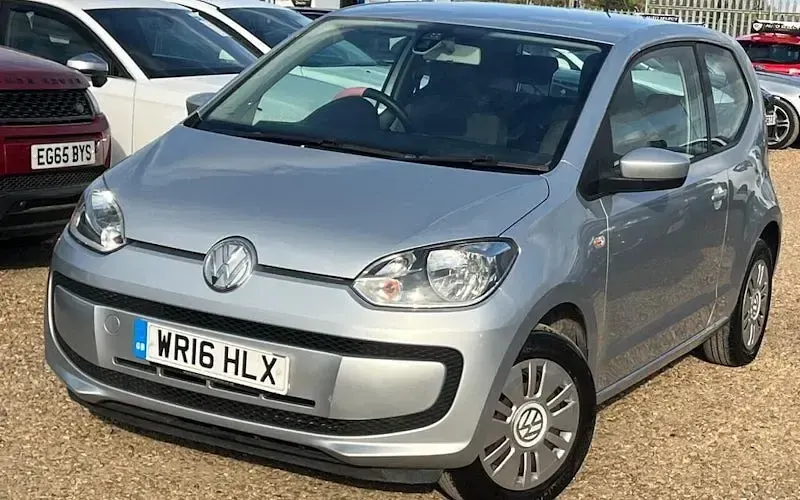 Used VW up! move up! 60 HP (44 kW) 2016 Silver Hatchback
