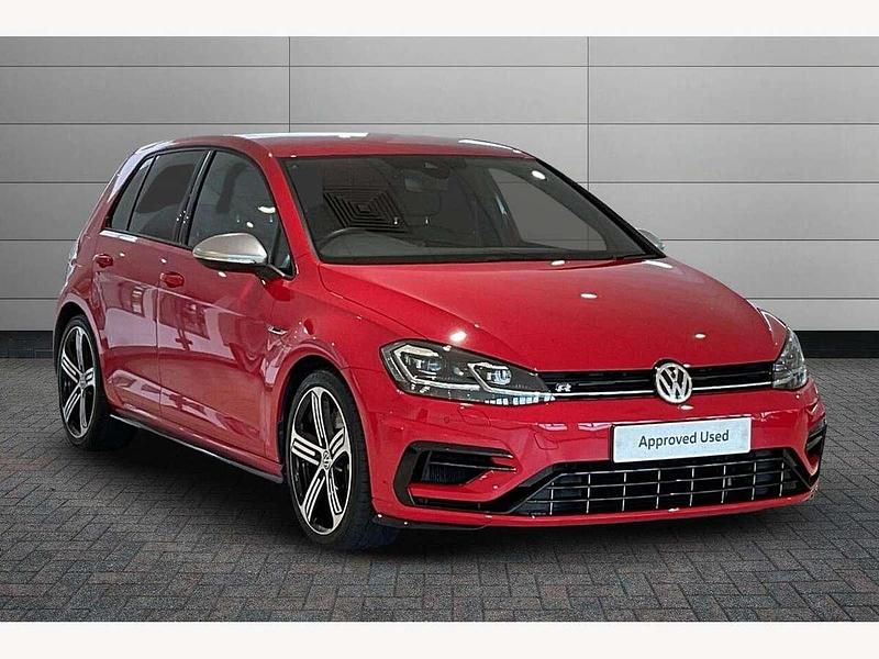 Red Used 2020 VW Golf VIII R Hatchback | £29,050 (Fair price) - Image 1/4