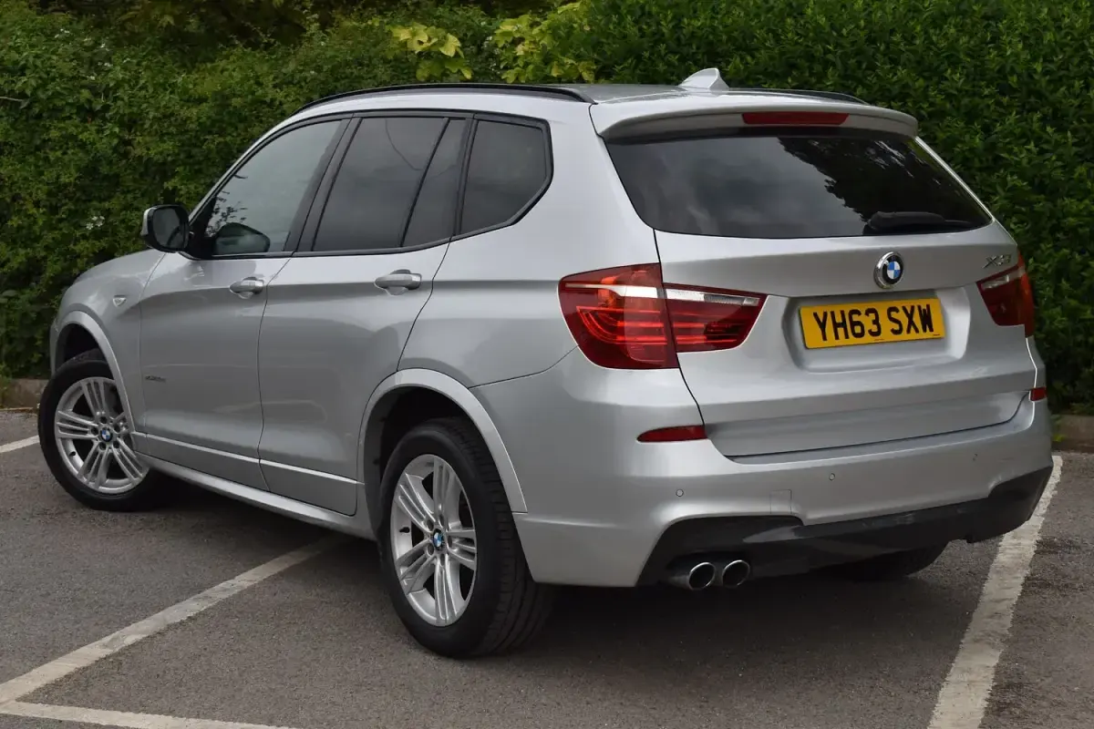 Used BMW X3 M Sport 258 HP (189 kW) 2013 Silver SUV