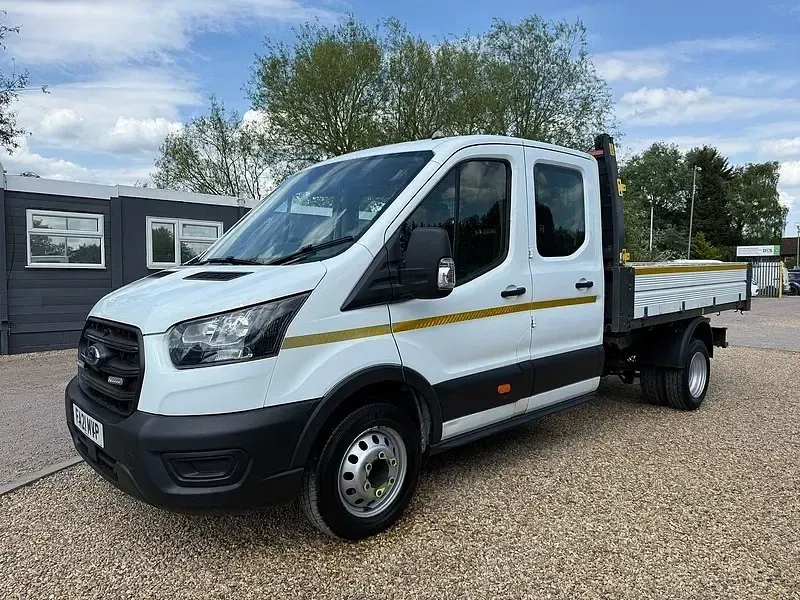 Usado Ford Transit 130 CV (95 kW) 2021 Blanco Descapotable