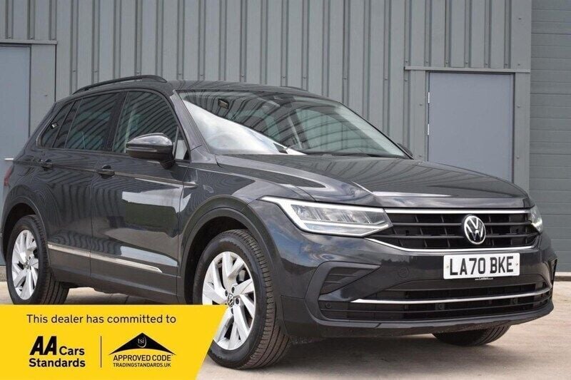 Grey Used 2021 VW Tiguan Life SUV | £15,491 (Fair price) - Image 1/4