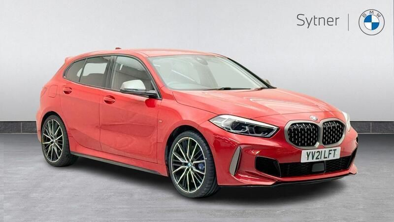 Red Used 2021 BMW M135 Shadowline Hatchback | £26,500 (Fair price) - Image 1/4