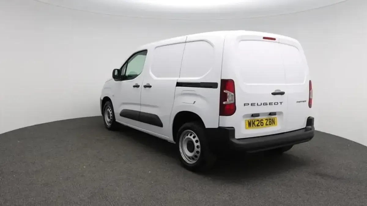 New Peugeot Partner 131 HP (96 kW) 2026 White MPV