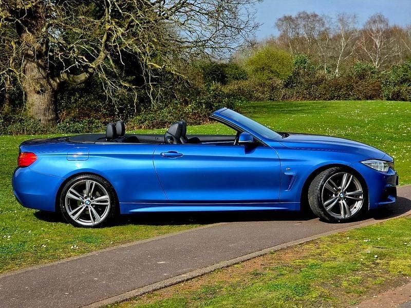 Used BMW 428 M Sport 2015 Blue Cabriolet