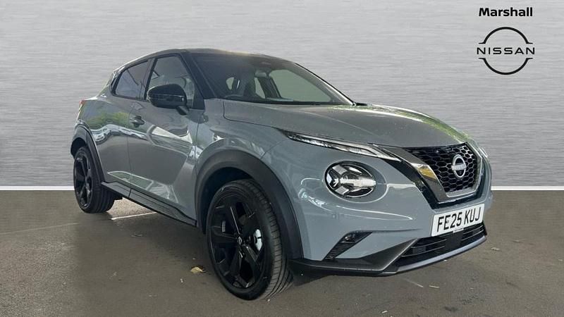 Special metallic ceramic grey New 2025 Nissan Juke Tekna SUV | £21,600 (Expensive) - Image 1/4