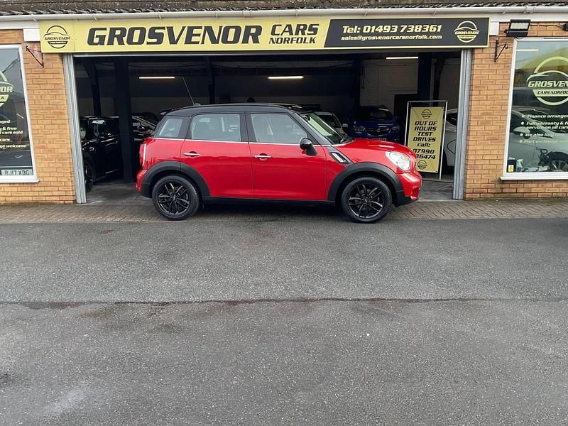 Used Mini Cooper SD Countryman 143 HP (105 kW) 2013 Red SUV