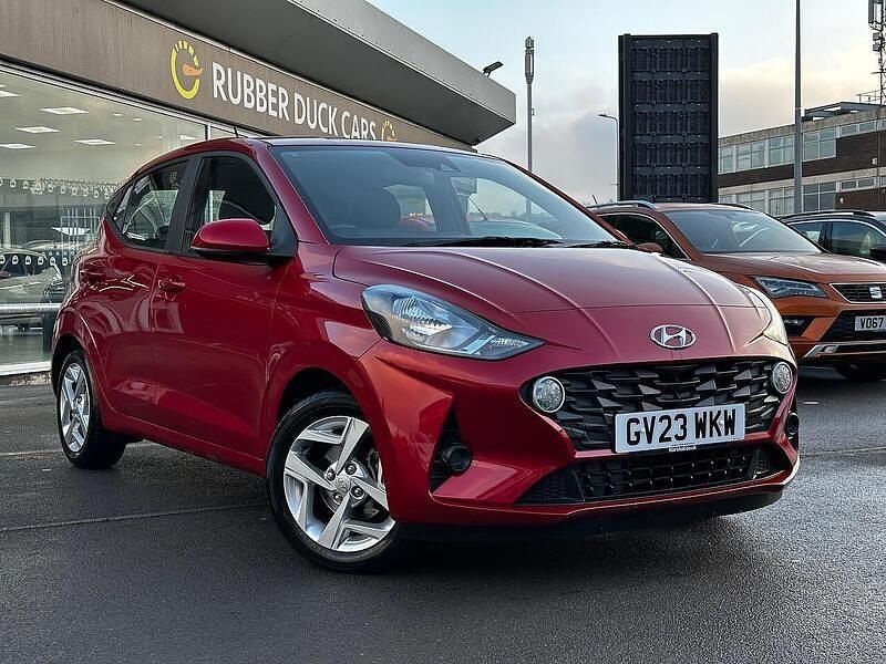Red Used 2023 Hyundai i10 SE Hatchback | £13,289 (Fair price) - Image 1/4
