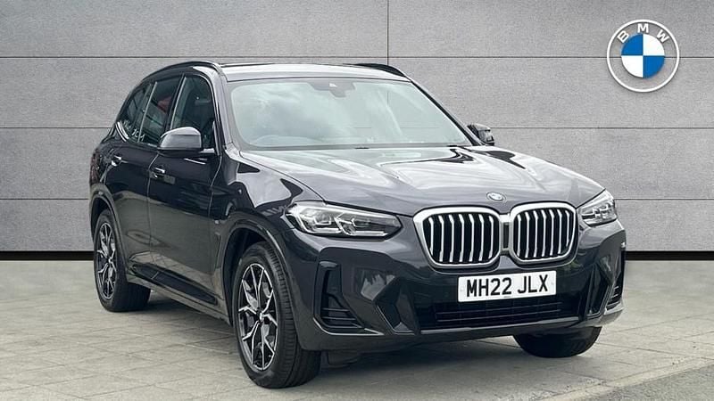 Grey Used 2022 BMW X3 M Sport SUV | £32,490 (Fair price) - Image 1/4