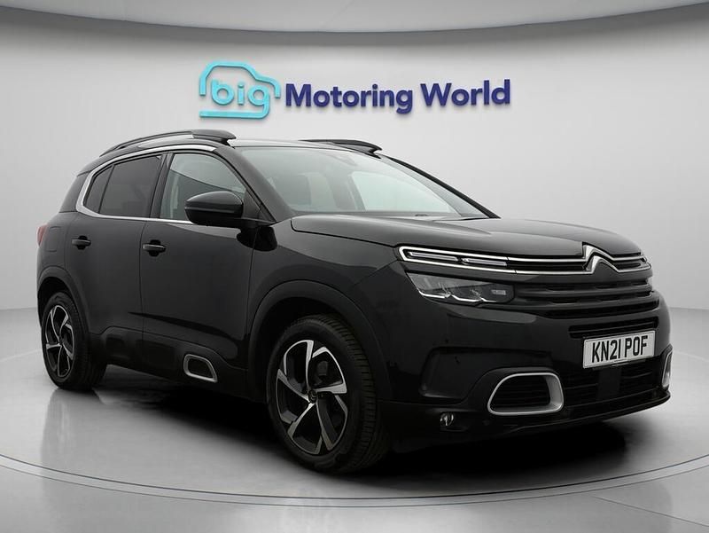 Black Used 2021 Citroën C5 PureTech SUV | £11,500 (Good price) - Image 1/4