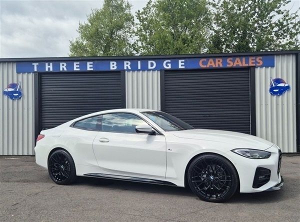 White Used 2021 BMW 420 M Sport Coupe | £29,994 - Image 1/1