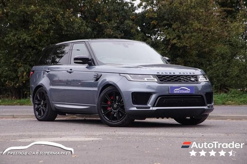 Blue Used 2020 Land Rover Range Rover Sport Dynamic SUV | £32,399 (Fair price) - Image 1/4