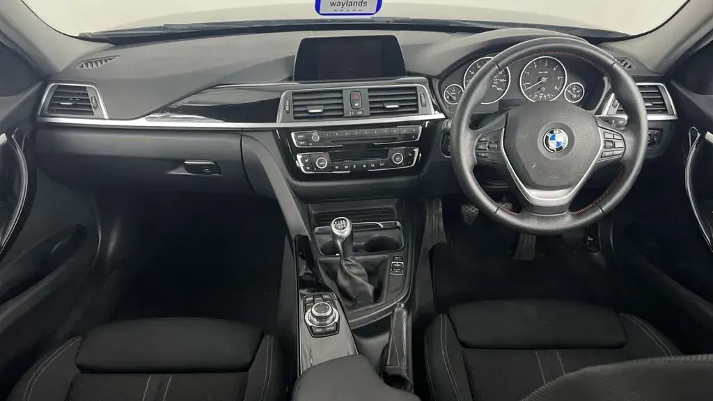 Used BMW 320 Sport Line 2016 Black Sedan