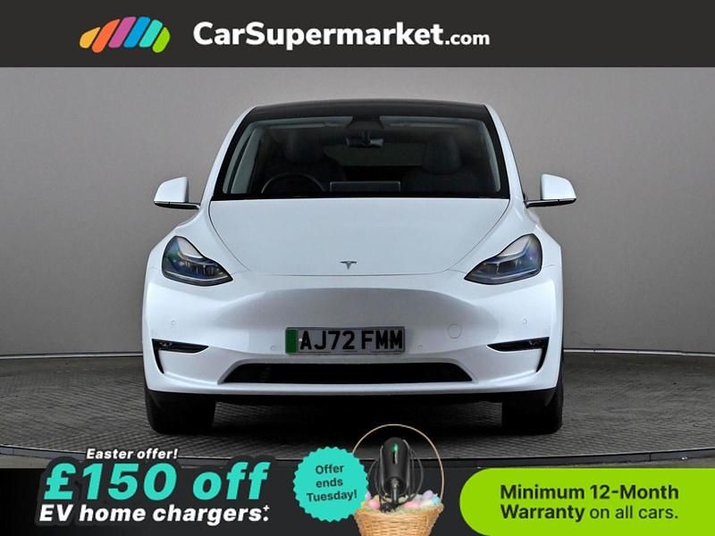 Used Tesla Model Y Long Range AWD 378 kW (514 HP) 2022 White SUV