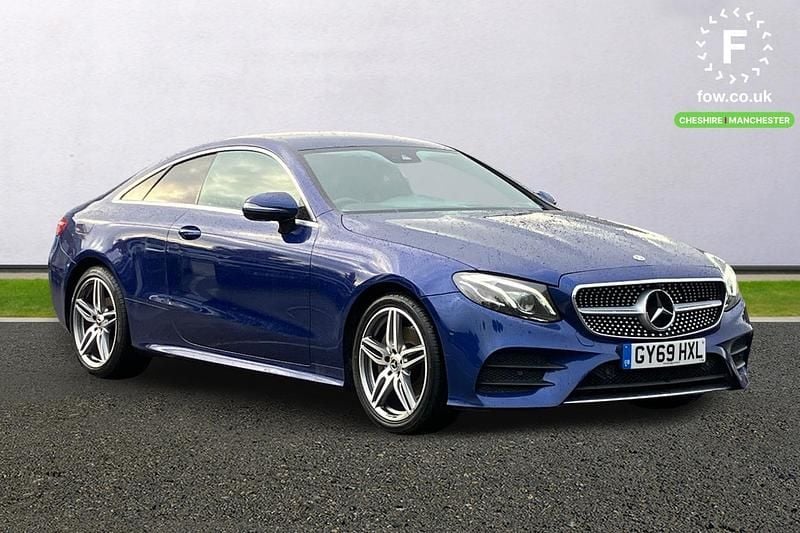 Blue Used 2019 Mercedes E220 Active Coupe | £19,599 (Good price) - Image 1/4