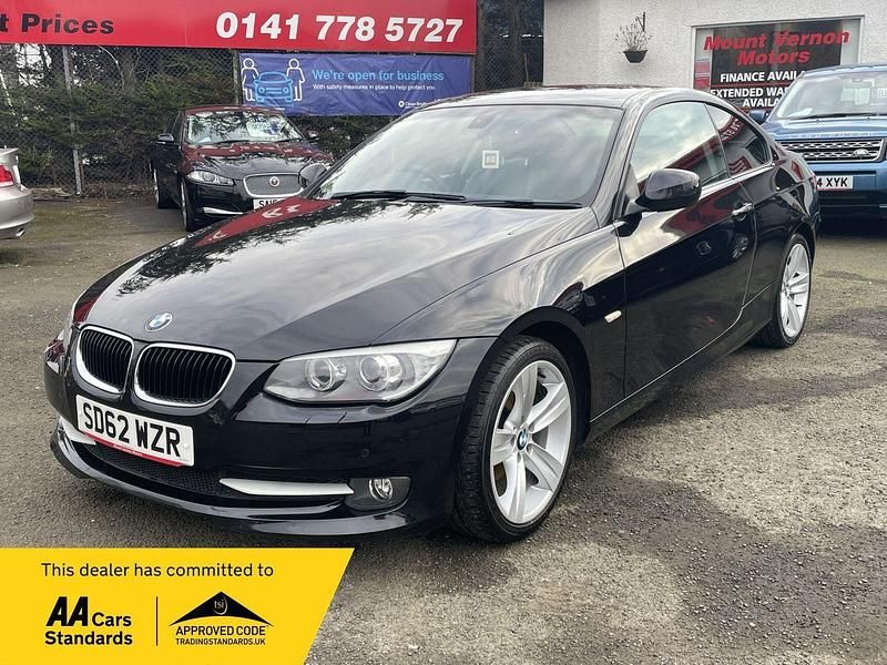 Black Used 2012 BMW 320 Comfort Edition Coupe | £6,695 (Good price) - Image 1/1