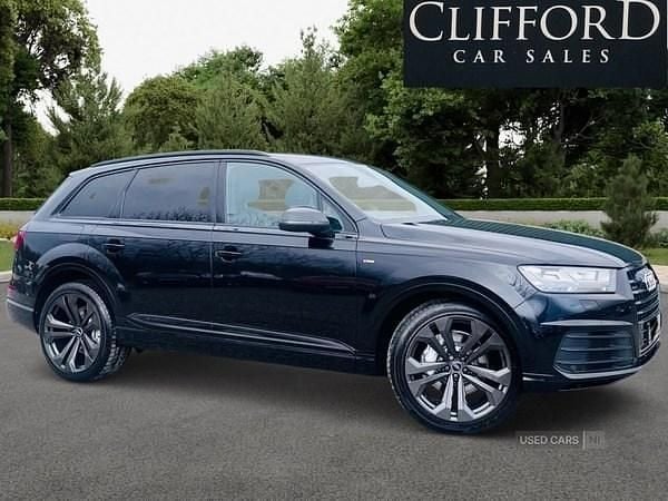 Used Audi Q7 S-Line 272 HP (200 kW) 2017 Black SUV