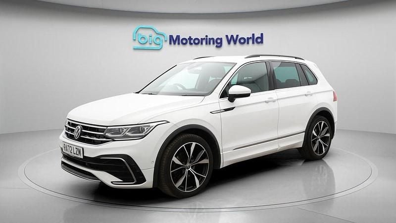 Used VW Tiguan R-line 150 HP (110 kW) 2023 White SUV