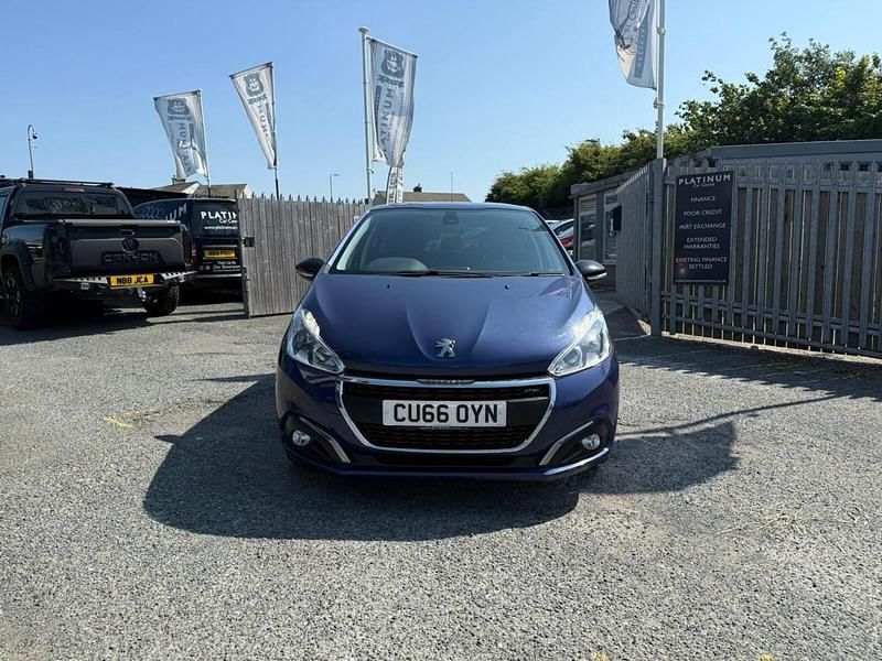 Usado Peugeot 208 GT-line 100 HP (73 kW) 2016 Azul Citadino