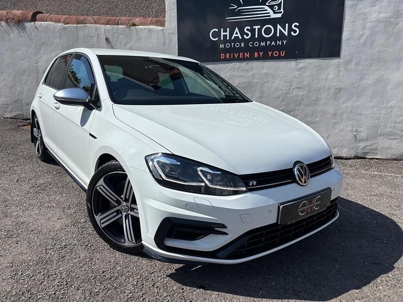 White Used 2020 VW Golf VII R Hatchback | £18,999 (Super price) - Image 1/4