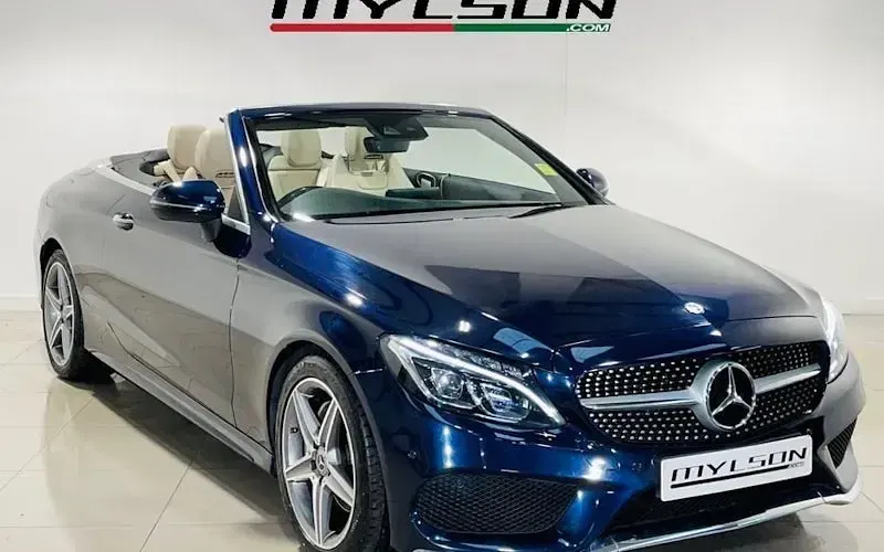 Usado Mercedes C200 AMG line 184 HP (135 kW) 2018 Cabrios