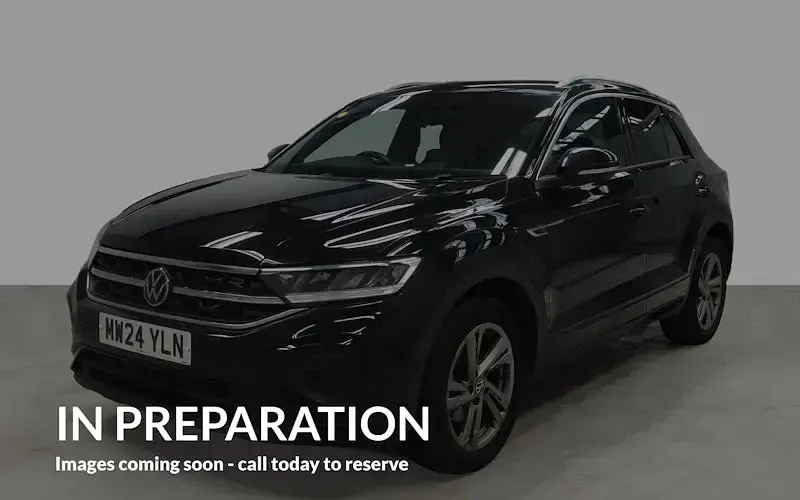 Used VW T-Roc R-line 150 HP (110 kW) 2024 Black SUV