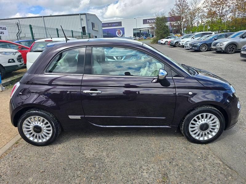 Used Fiat 500 Lounge 69 HP (50 kW) 2013 Mauve/purple Hatchback