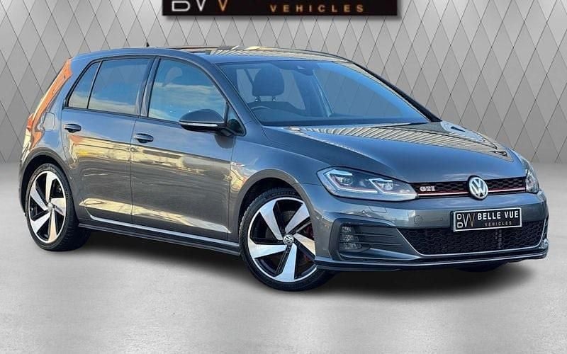 Grey Used 2019 VW Golf VII GTI Hatchback | £17,995 (Good price) - Image 1/4