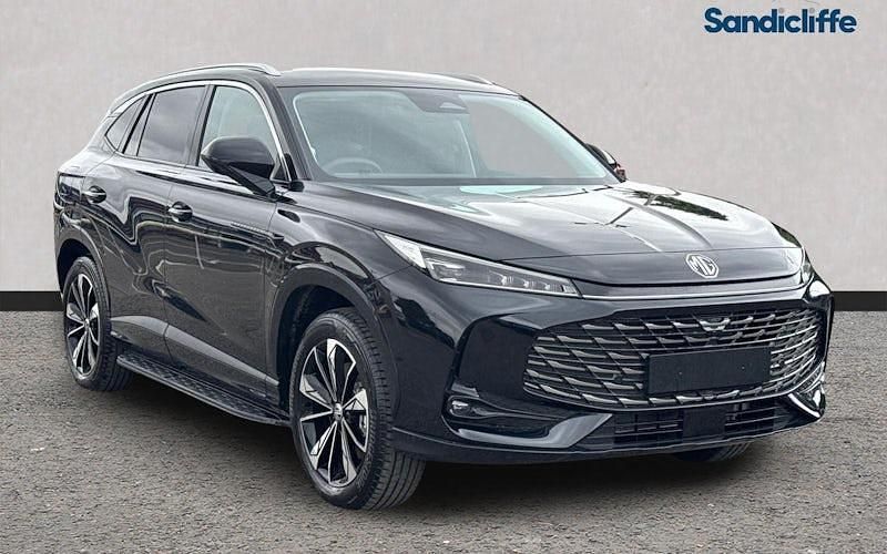 Metallic black pearl New 2025 MG HS Trophy SUV | £26,441 (Fair price) - Image 1/4