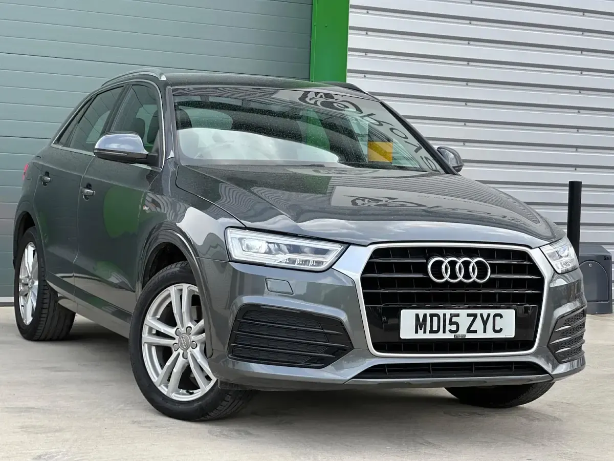 Used Audi Q3 S-Line 150 HP (110 kW) 2015 Grey SUV