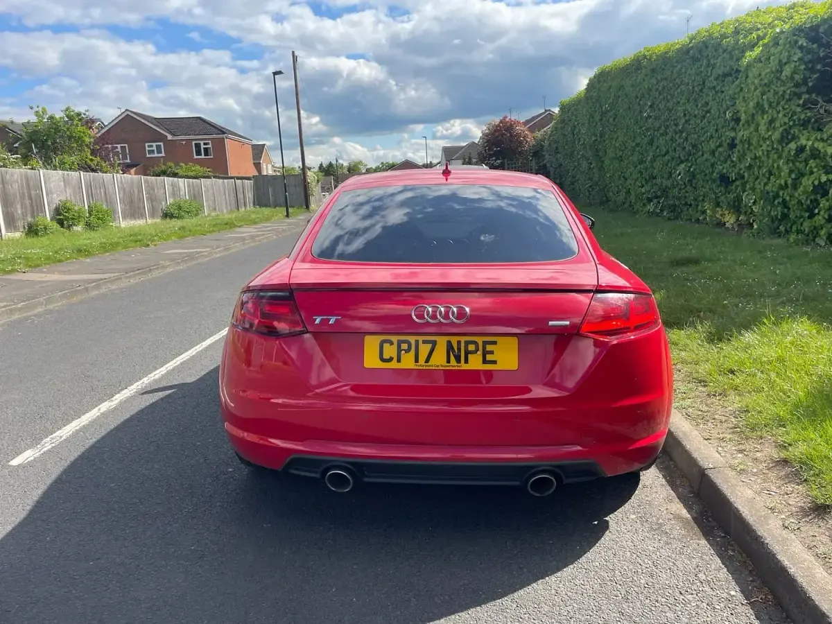 Used Audi TT Sport 184 HP (135 kW) 2017 Red Coupe