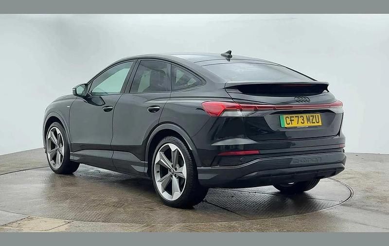 Used Audi Q4 Sportback e-tron Black Edition 150 kW (204 HP) 2023 Black SUV