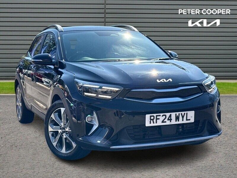 Black Used 2024 Kia Stonic 3 SUV | £19,497 (A bit pricey) - Image 1/4