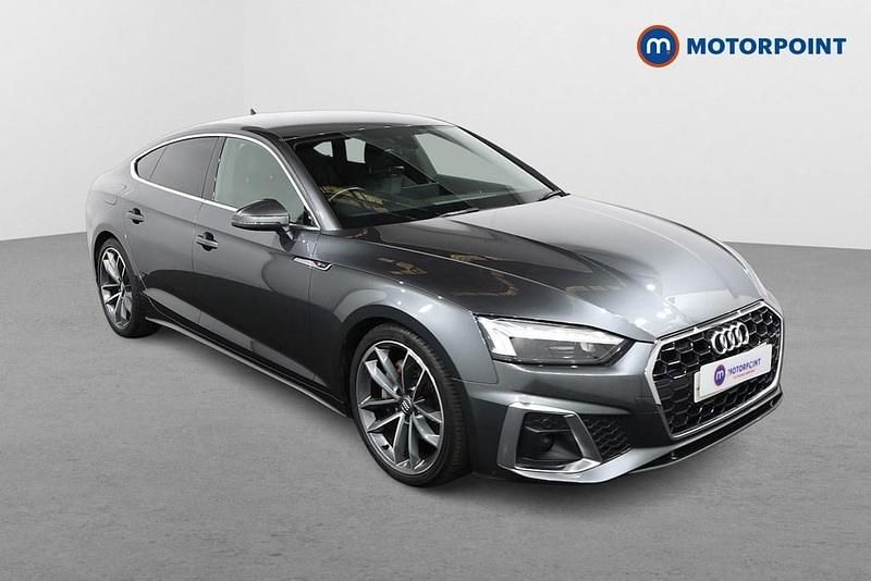 Used Audi A5 S-Line 245 HP (180 kW) 2021 Grey Coupe