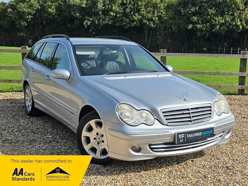 Silver Used 2007 Mercedes C180 Elegance Estate | £3,499 (Fair price) - Image 1/4