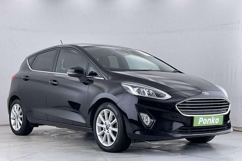 Black Used 2018 Ford Fiesta Titanium Hatchback | £6,760 (Fair price) - Image 1/1