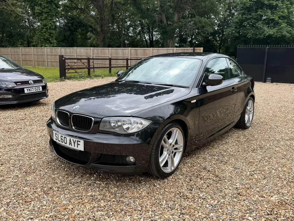 Used BMW 125 Coupé M Sport 218 HP (160 kW) 2010 Black Coupe