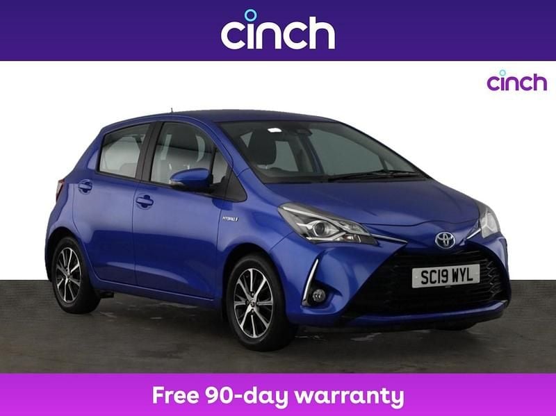 Blue Used 2019 Toyota Yaris Hybrid Hatchback | £11,849 (Good price) - Image 1/3